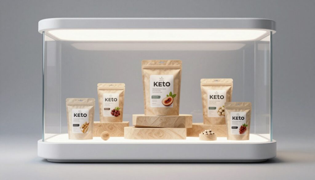 nowoczesne opakowania keto produktów 2026